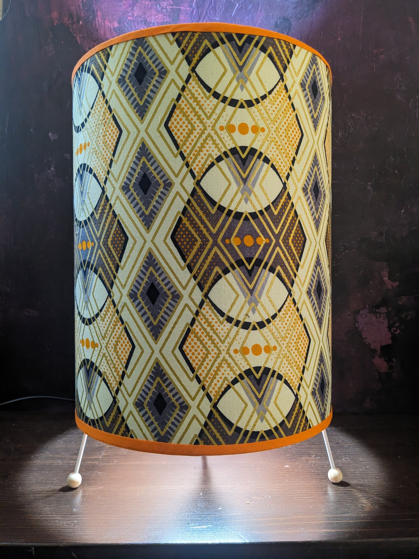 African Royal Palace Tribal Table Lamp AAFIN