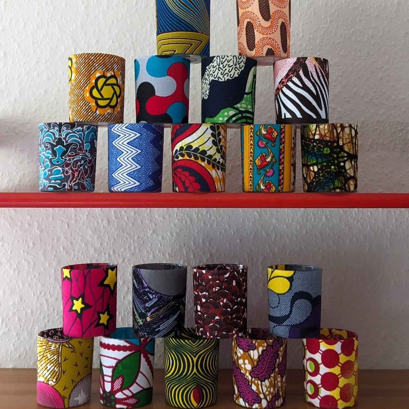 African Wedding Table Decor Candle Holders, set of 20