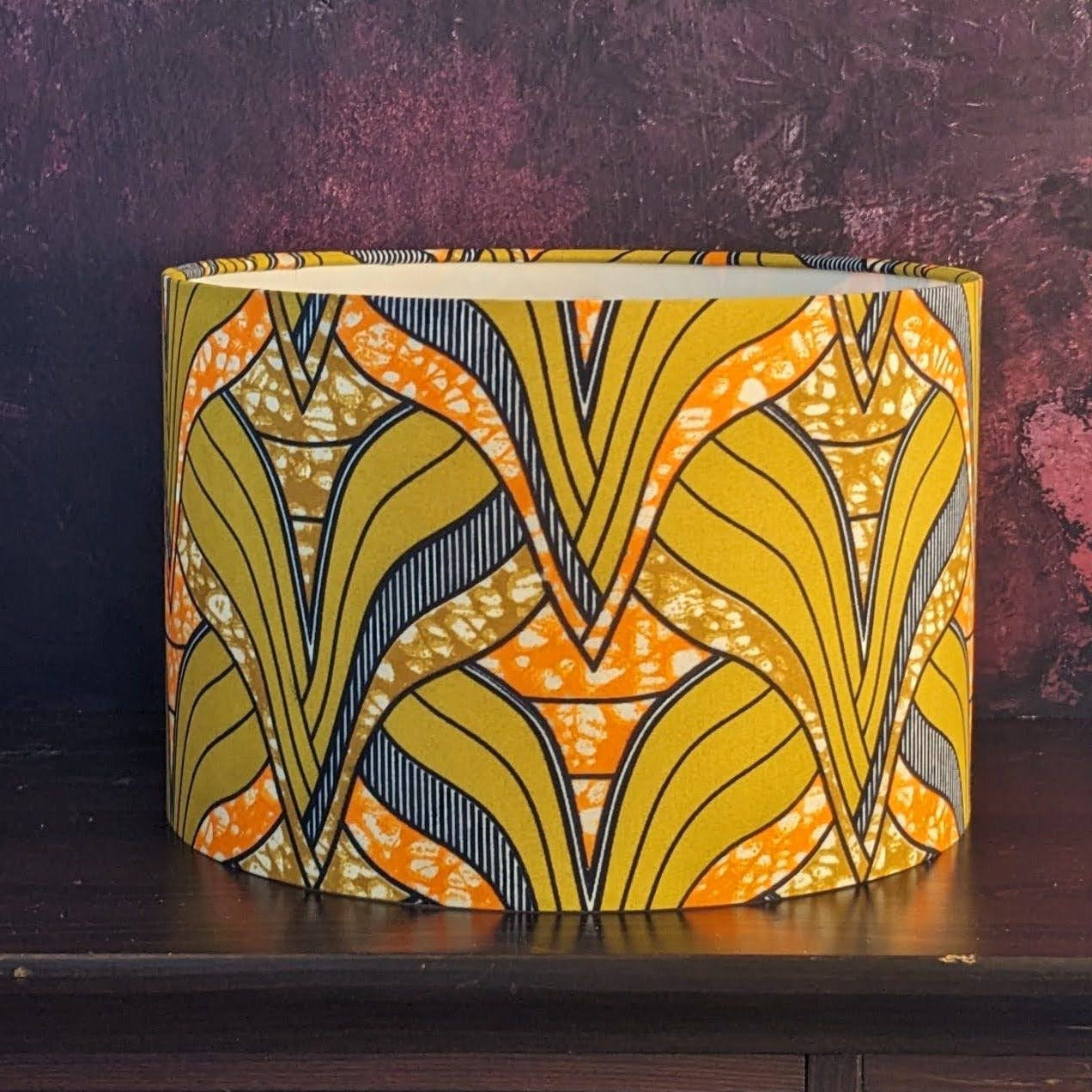 Tropical African Jungle Drum Lampshade IKEMBA