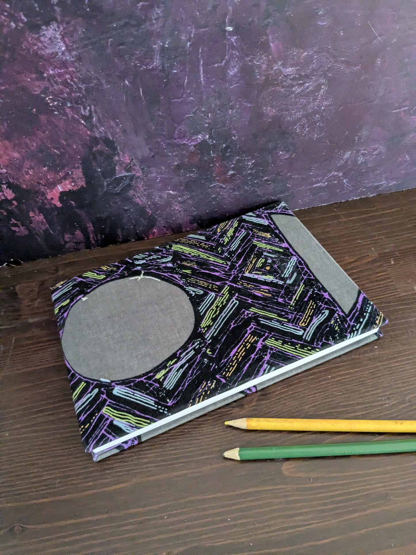 Notebook & Candle Holder Gift Set SAMA: African Celestial Night Sky