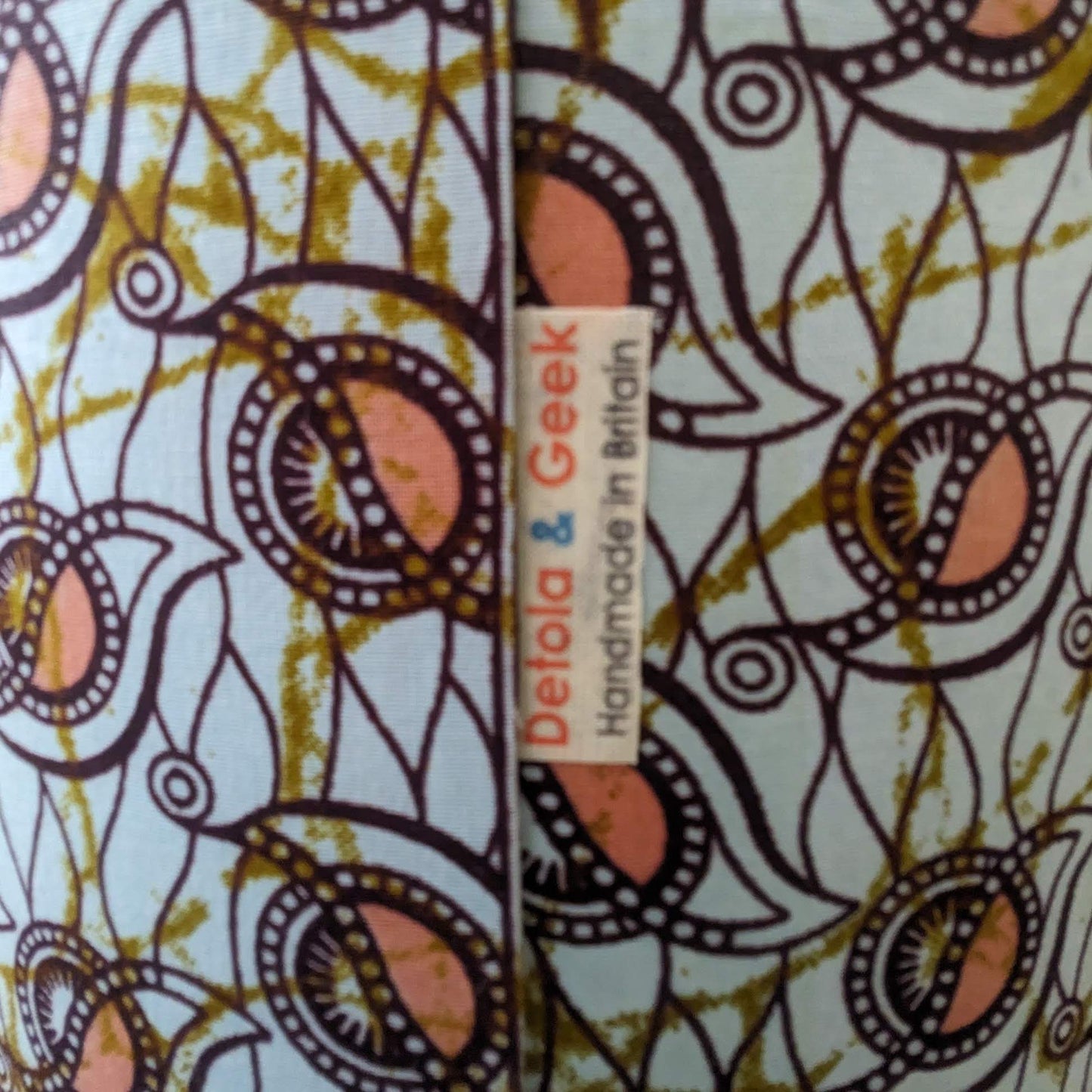 Brown Coral Eyes Patterned Lampshade AMURA