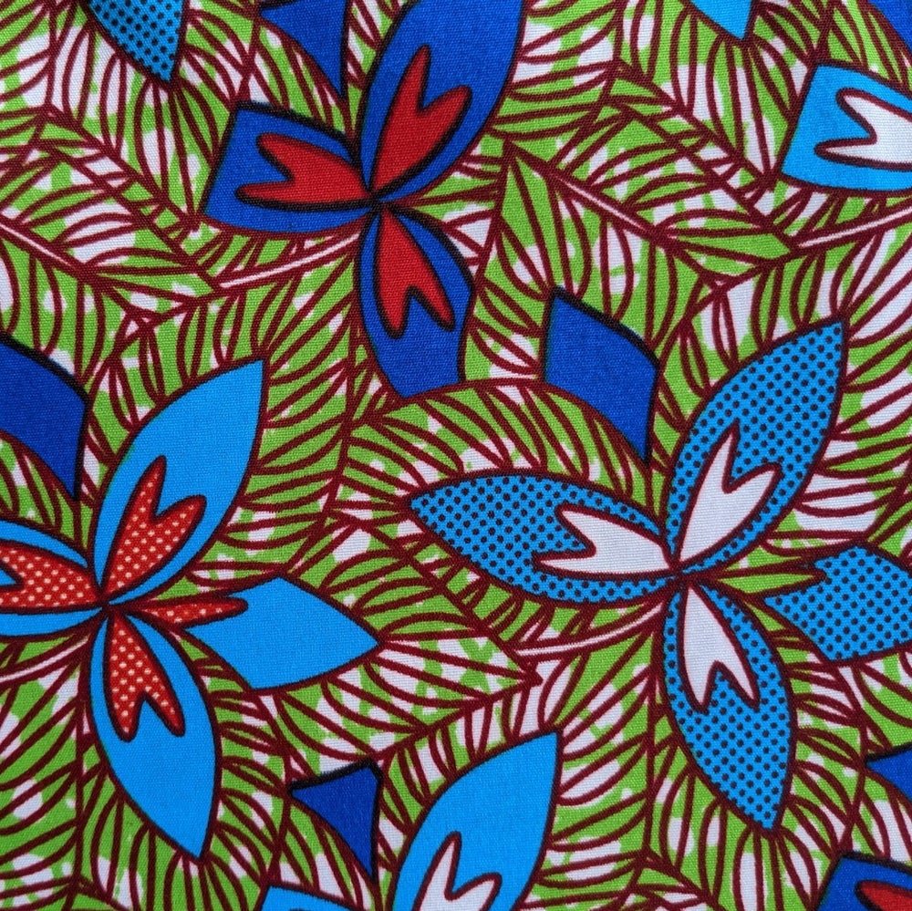 African Botanical Flower Lampshade ABURI