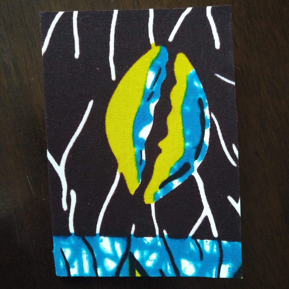 African Print Blank Note Cards (A7), set of 10