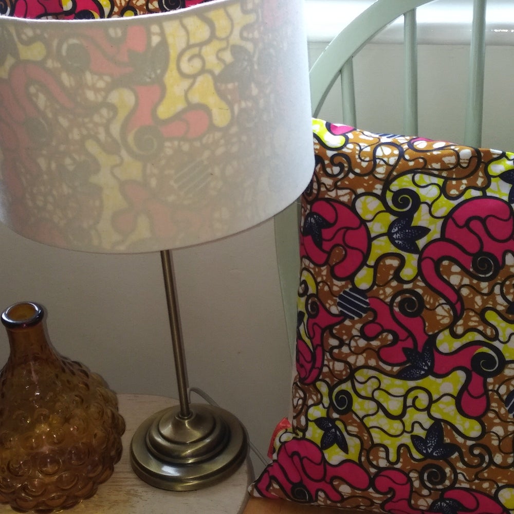 ALEWA colourful candy African  lampshade & cushion