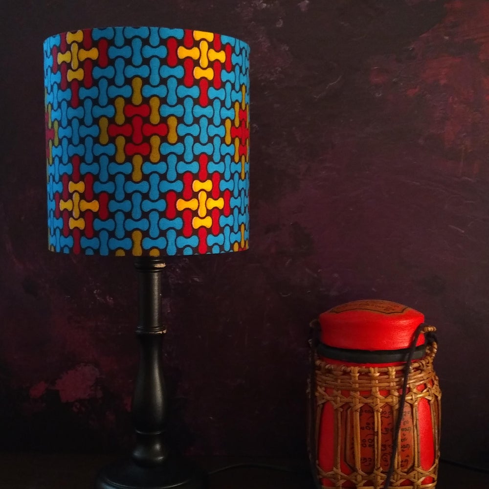 Jigsaw Puzzle Drum Lampshade SANAA