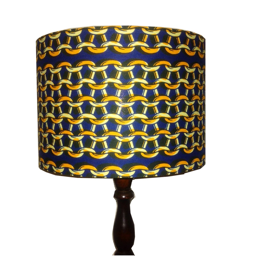 Knitting stitch drum lamp shade SOKAN