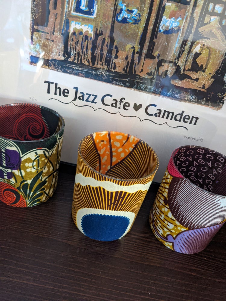SINGLE African Candle Tealight Holder