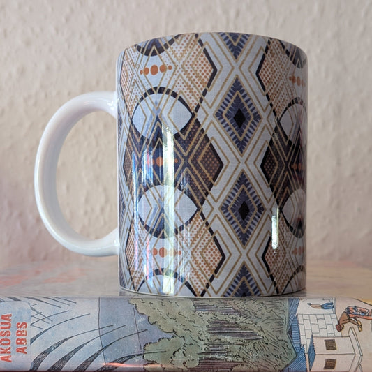 African Royal Palace Tribal Ceramic Mug ÀAFIN