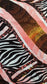Wild Animal Stripe African Cushion SAFARI