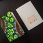 African Print Note Cards: A7 set of 25