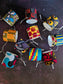 DIY Mini Lampshade Fairy Lights Craft Kit: mini lanterns string lights garland