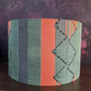 Pastel Stripe African Drum Lampshade KANGA