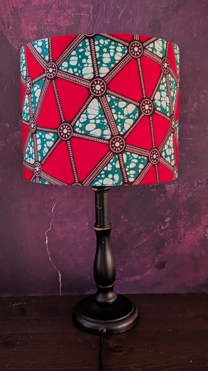 Small decorative table lamp shade.