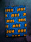 LOKUN African Print Gift Set: Blue with orange bow