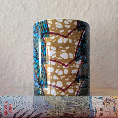 Tropical African Palm Tree Ceramic Mug AKWU