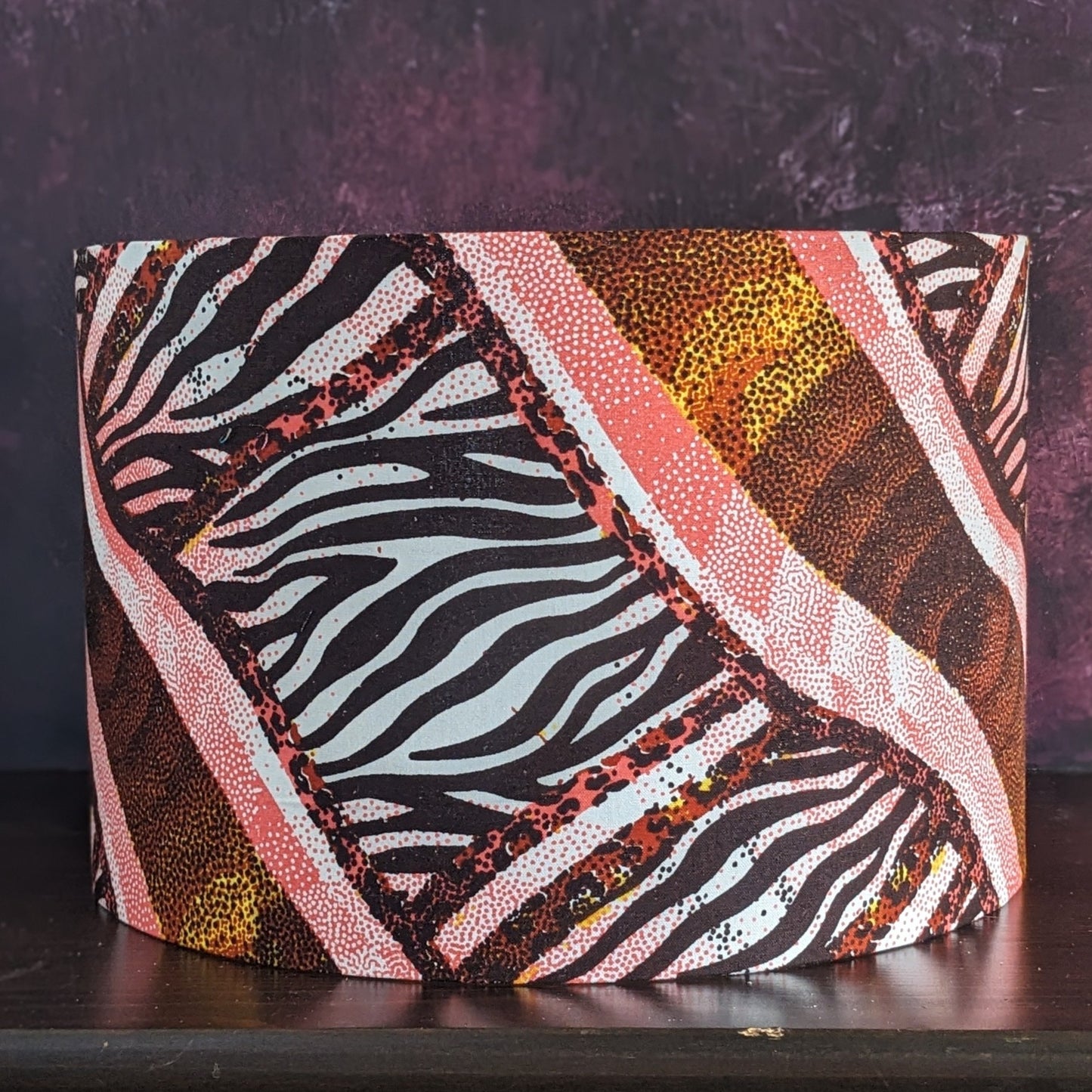 Wild Animal Stripes African Lampshade (slight seconds)