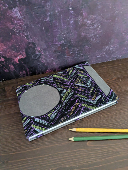 Notebook & Candle Holder Gift Set SAMA: African Celestial Night Sky
