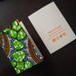 African Print Blank Note Cards (A7), set of 10