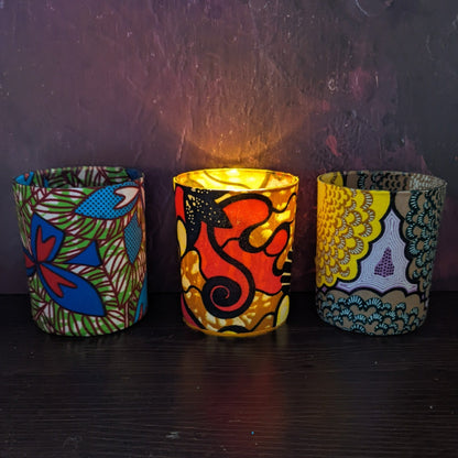 African Candle Tealight Holders