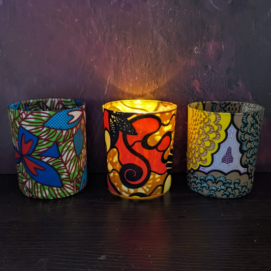 African Candle Tealight Holders