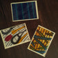 Handmade African greeting cards A6, set of 3