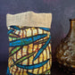 Botanical fabric plant pot holder ETERIN