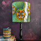 Green Orange Button African Lampshade BOTINI