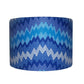 Electric Blue Shockwave Lamp Shade, BIYI Lampshade