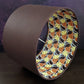 Coffee Seed Double Lined African Lampshade DAYO DUO