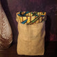 Botanical fabric plant pot holder ETERIN