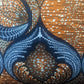 Festive Christmas Bauble African Cushion AJODUN
