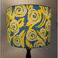Turquoise & Yellow Roses Lamp Shade GULAB