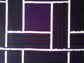 Blueberry Geometric Drum Lampshade AMINA