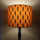 Orange Pine Cones Lampshade MAGUZI