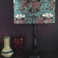 Mint abstract pattern lampshade DOYIN