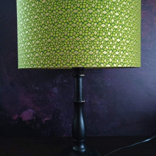 Gold Greenery Geometric African Lampshade FOLA