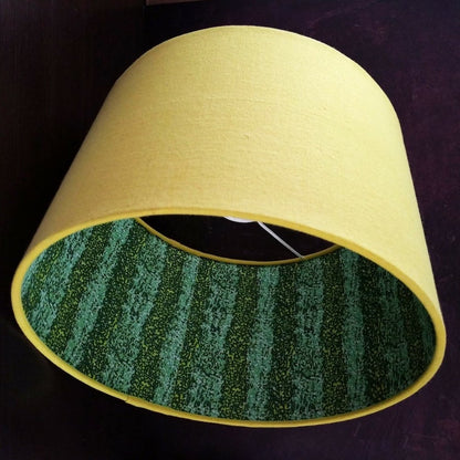 Botanical Green & Yellow Lampshade RONKE (ex-display)