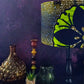 Wild green flower African lampshade JAMON