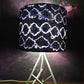 Blue White Tie Dye Lampshade AARIN