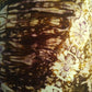 Rustic Brown African Tie Dye Table Lamp OKUTA (ex-display)