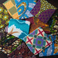 African wax print coasters, set of 25 coasters