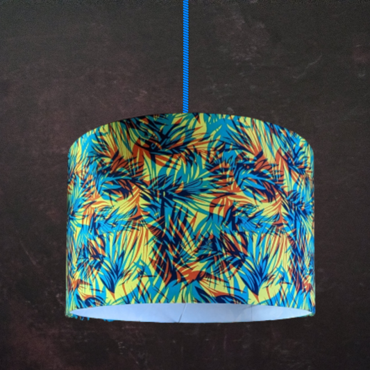 Tropical African Jungle Forest Lampshade LEKKI