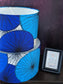 Blue Lily Pad Botanical Lampshade UBAXA