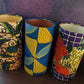Vibrant Patchwork African Print lampshade (ex-display)