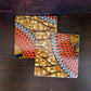 OLUSI Afrocentric Gift Set: Rustic brown orange blue
