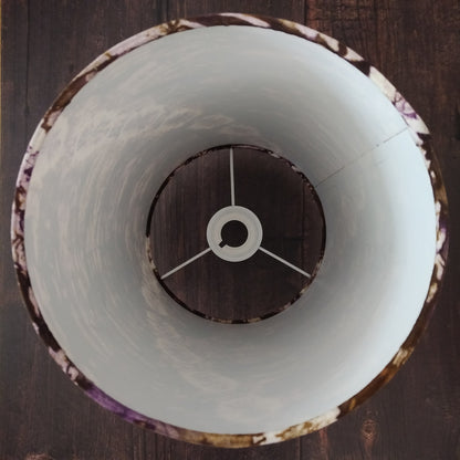 Rustic Brown African Tie Dye Table Lamp OKUTA (ex-display)